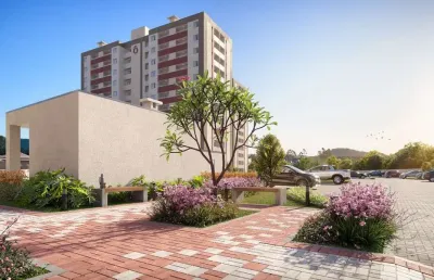 Apartamento com 2 quartos à venda na vereador manoel henrique de assis, --, centro, penha por r$ 483.142