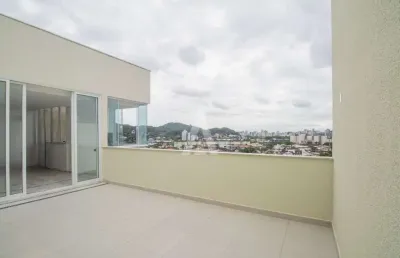 Cobertura com 3 quartos à venda na rua carlos benack, --, saguaçu, joinville por r$ 865.535