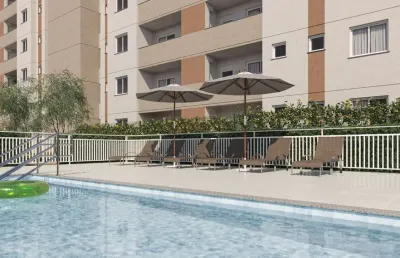 Apartamento com 2 quartos à venda na vice prefeito luiz carlos garcia, --, santo antônio, joinville por r$ 430.000