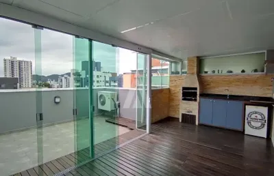 Cobertura com 2 quartos à venda na rua presidente prudente de moraes, --, santo antônio, joinville por r$ 590.000