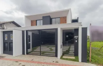 Casa com 3 quartos à venda na rua três barras, --, saguaçu, joinville, 185 m2 por r$ 1.300.000