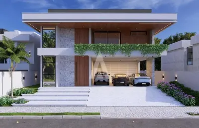 Casa em condomínio fechado com 4 quartos à venda na rua presidente vargas, --, pirabeiraba, joinville, 408 m2 por r$ 3.400.000