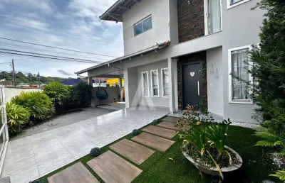 Casa com 4 quartos à venda na rua das pitangas, --, joão costa, joinville, 100 m2 por r$ 550.000
