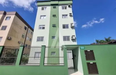 Apartamento com 2 quartos à venda na rua luiz bachtold, --, costa e silva, joinville por r$ 250.000