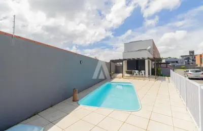 Casa em condomínio fechado com 3 quartos à venda na rua monsenhor gercino, --, itaum, joinville, 98 m2 por r$ 436.100