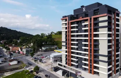 Apartamento com 2 quartos à venda na rua hermann metz, --, anita garibaldi, joinville, 82 m2 por r$ 478.000