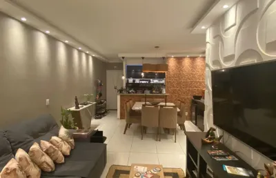 Apartamento mobiliado com 3 quartos à venda em cuiabá com 89 metros