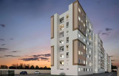Apartamento para venda em joinville, floresta, 2 dormitórios, 1 banheiro, 1 vaga