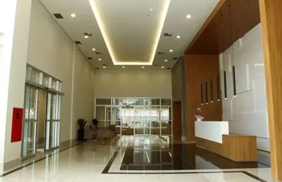 Laje corporativa. leed core and shell, na categoria gold, do green building council brasil,