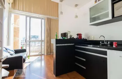 Apartamento com 1 quarto à venda na Rua Sansão Alves dos Santos, 56, Brooklin, São Paulo