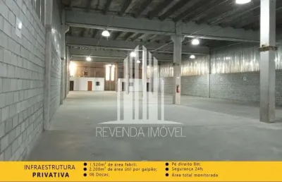Galpão industrial 1.100m² de área em condomínio para locação em sp - parque são domingos: 2 salas, 1 banheiro, 2 vagas!