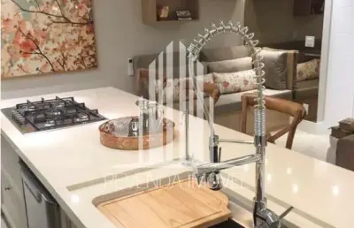 Locação de apartamento de 2 quartos com suíte e 2 vagas no pari, são paulo-sp - 66,00 m² de conforto e praticidade