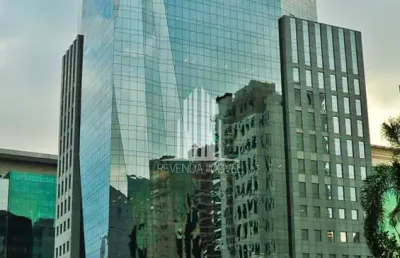Conjunto comercial de alto padrão no itaim bibi: 1 sala, 4 banheiros, 13 vagas - 539m² em são paulo - sp