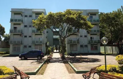 Apto com 43.21 m² de área privativa, com 01 dormitório, sala, cozinha, banheiro social, área de serviços, piso frio