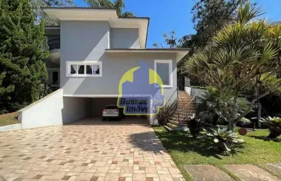 Sobrado com 4 dormitórios à venda, 502 m² por r$ 3.500.000,00 - são paulo ii - cotia/sp