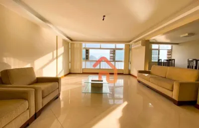 Cobertura na praia de icaraí com vista mar 5 quartos para venda