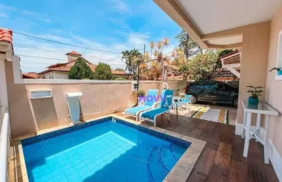 Casa com 3 dormitórios à venda, 140 m² por r$ 1.250.000,00 - itaipu - niterói/rj