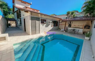 Casa com 4 dormitórios à venda, 236 m² por r$ 2.200.000,00 - camboinhas - niterói/rj