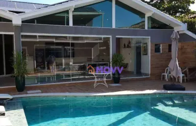 Casa com 5 dormitórios à venda, 400 m² por r$ 5.500.000,00 - camboinhas - niterói/rj