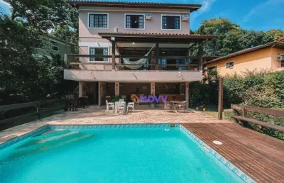 Casa com 3 dormitórios à venda, 260 m² por r$ 1.200.000,00 - itaipu - niterói/rj