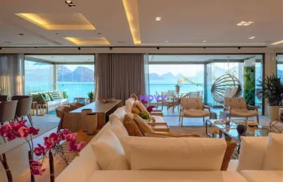 Luxuoso apartamento alto padrão na praia de icaraí!  4 quartos, 4 suítes e 5 vagas. um por andar! se você busca exclusividade, esse é o imóvel!!!