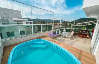 Cobertura com 3 dormitórios à venda, 160 m² por r$ 1.129.000,00 - itaipu - niterói/rj