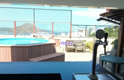 Cobertura à venda, 250 m² por r$ 1.500.000,00 - ingá - niterói/rj