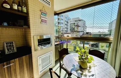 Apartamento 2 quartos (2 suítes), 1 vaga, varanda gourmet à venda, 88 m² por r$ 750.000 - charitas - niterói/rj