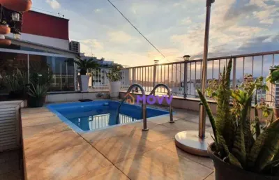 Cobertura com 3 dormitórios à venda, 220 m² por r$ 1.999.000,00 - icaraí - niterói/rj