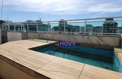 Cobertura com 2 dormitórios à venda, 120 m² por r$ 700.000,00 - icaraí - niterói/rj