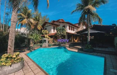 Casa com 9 dormitórios à venda, 700 m² por r$ 4.500.000,00 - piratininga - niterói/rj