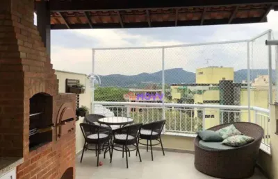 Cobertura com 2 dormitórios à venda, 172 m² por r$ 950.000,00 - itaipu - niterói/rj