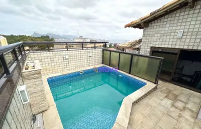 Cobertura à venda, 203 m² por r$ 1.150.000,00 - são domingos - niterói/rj