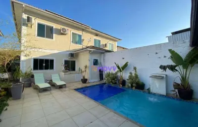 Casa com 4 quartos linda e bem localizada à  venda, 140 m² por r$ 970.000 - piratininga - niterói/rj
