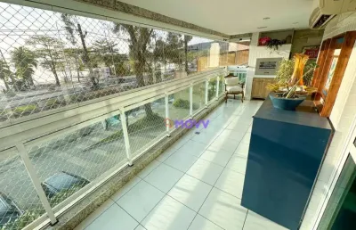Apartamento frente mar com 3 dormitórios à venda, 136 m² por r$ 1.590.000 - são francisco - niterói/rj