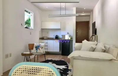 Excelente loft com 1 dormitório à venda, 52 m² por r$ 270.000 - itaipu - niterói/rj