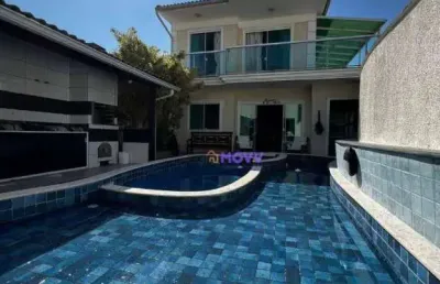 Casa à venda, 180 m² por r$ 1.500.000,00 - portinho - cabo frio/rj