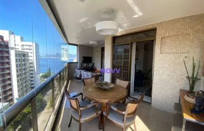 Cobertura com 4 dormitórios à venda, 300 m² por r$ 2.550.000,00 - icaraí - niterói/rj