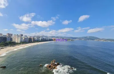 Cobertura duplex de 472 m² de frente para o mar em icaraí, com 4 quartos (2 suítes), à venda por r$ 4.950.000 – niterói/rj