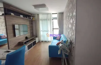 Apartamento à venda, 85 m² por r$ 720.000,00 - santa rosa - niterói/rj