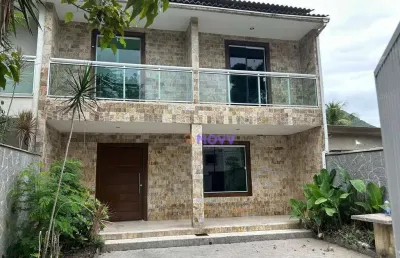 Casa com 3 dormitórios à venda, 160 m² por r$ 600.000,00 - itaipu - niterói/rj