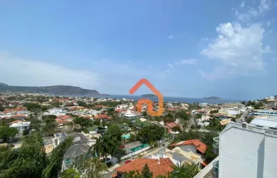 Cobertura de1 quarto (suíte) e vaga à venda, 112 m², por r$ 630.000 - camboinhas - niterói/rj