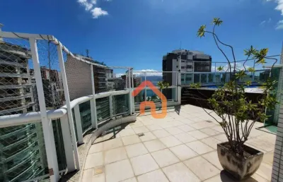 Cobertura à venda, 246 m² por r$ 2.350.000,00 - icaraí - niterói/rj