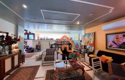 Condomínio - casa de 4 quartos, 2 suítes, piscina e 4 vagas de garagem à venda, 274 m², por r$ 1.260.000 - itaipu - niterói/rj