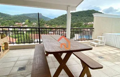 Cobertura à venda, 252 m² por r$ 1.499.000,00 - piratininga - niterói/rj