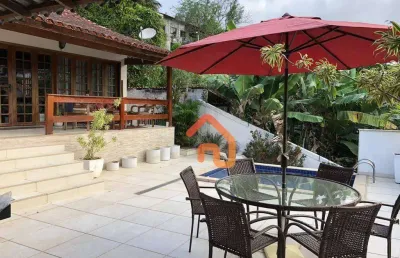 Excelente casa duplex com 3 dormitórios à venda, 250 m² por r$ 1.000.000 - mata paca - niterói/rj