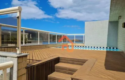 Cobertura à venda, 244 m² por r$ 2.300.000,00 - camboinhas - niterói/rj