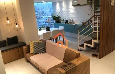 Cobertura à venda, 185 m² por r$ 1.600.000,00 - icaraí - niterói/rj