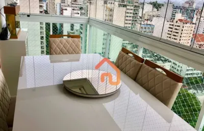 Cobertura 3 quartos (1 suíte), piscina, 2 vagas à venda, 185 m² por r$ 2.389.000 - icaraí - niterói/rj