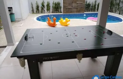 Sobrado pé areia 3 suítes  alto padrão  piscina  itanhaém sp